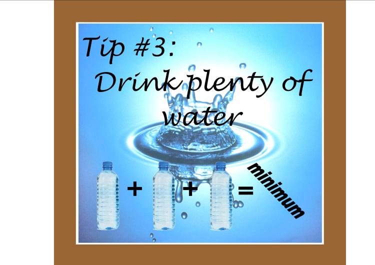 One healthy tip at a time!